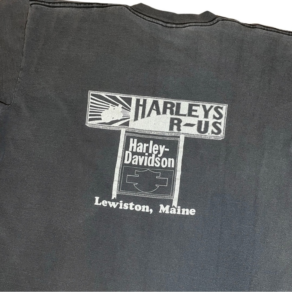 Rare Vintage 1989 Harley Davidson Tee - Picture 4 of 6